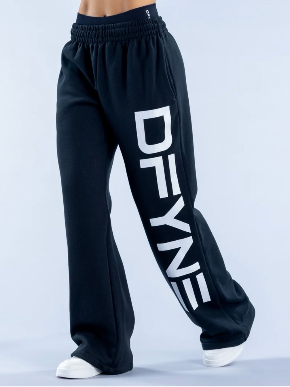 Dfyne Wide Leg Sweatpants